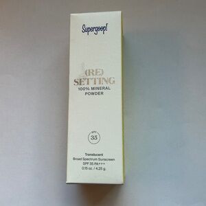 SUPERGOOP Re Setting Mineral Powder SPF 35  PA+++ - Translucent - Unopened